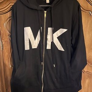 Michael Kors Black Jacket with Gold Accents